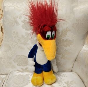 Vintage 1999 Universal Studios Woody Woodpecker Plush